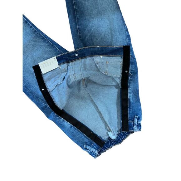 New with tags size 6 A.n.a. A New Approach Jeans Velcro pull on jeans High Waist - Picture 3 of 10